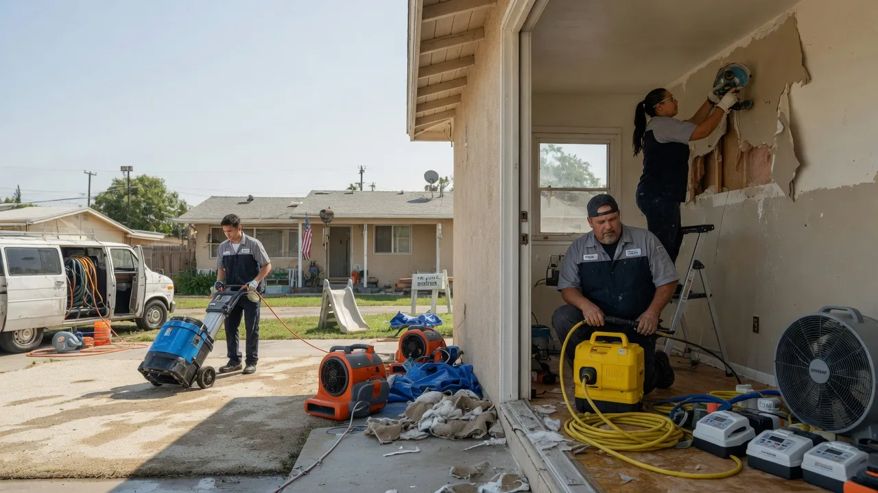 Water Damage Restoration in Tovey, IL near me